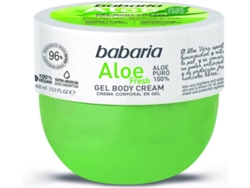 After Sun BABARIA Gel Crema Corporal Aloe Vera (400 ml)