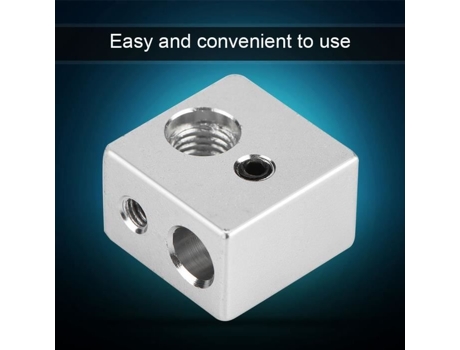 HURRISE Accesorio de Impresora Diyeeni Mk10 Impresora Extrusora 3D 20 X20X13 Mm Impresora Extrusora de Aleación de Computadora