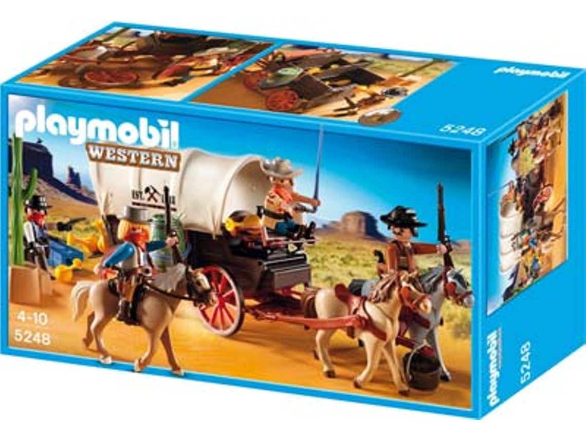 CARRUAGEM COM BANDIDOS PLAYMOBIL