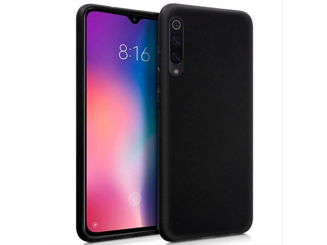Carcasa Xiaomi Mi 9 COOL Silicona Negro