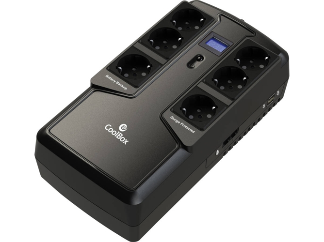 Ups COOLBOX COO-SAISCU2-800 6 enchufes