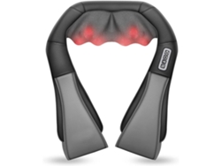 Masajeador De Acupresión Para Cuello Y Hombros (negro/gris), Masajeador De Espalda Con Calor