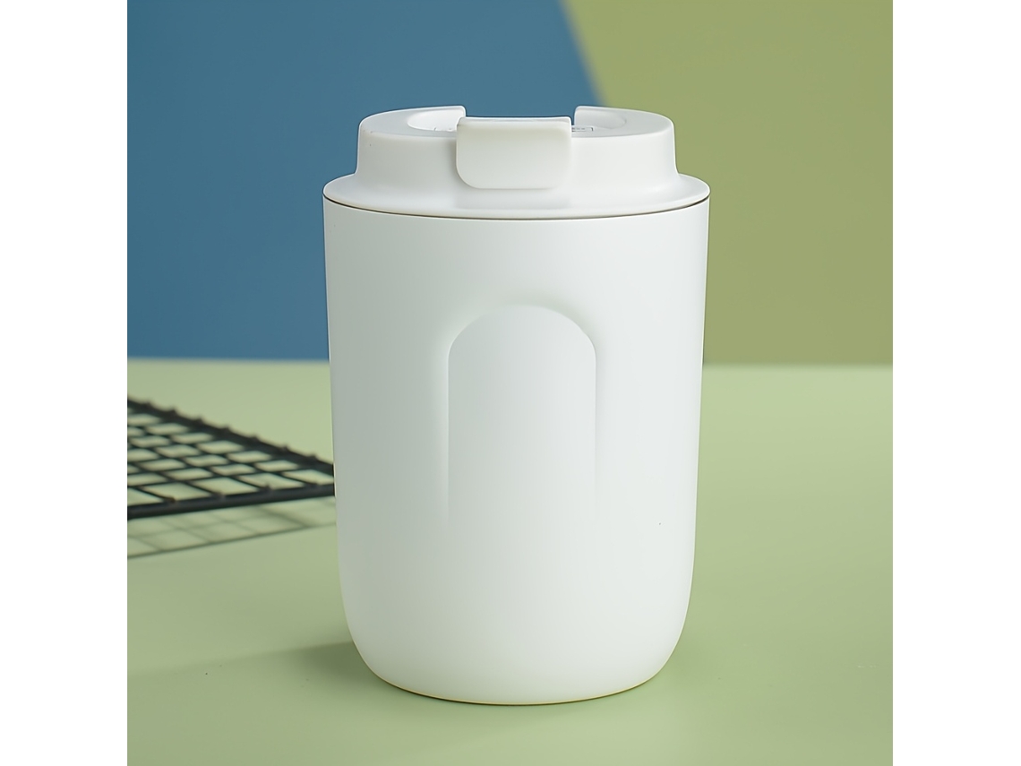 Taza Portátil Para Coche | Taza De Café, Regalo Elegante, Duradera Y Antideslizante, Acabado Mate, Recargable Por Usb