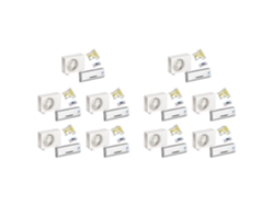 10 Mini Aires Acondicionados Modelo Aromaterapia Con Salida De Fragancia Interior