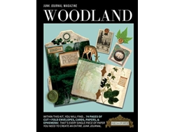 Libro Junk Journal Magazine Woodland de Pegasus Paper Co (Inglés)