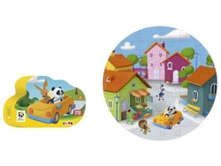 Puzzle OLIVO Panda Recortados