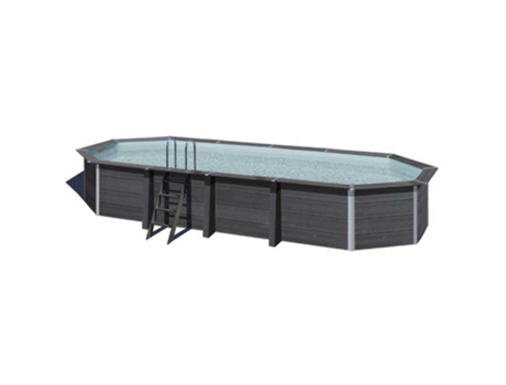 Piscina de Acero GRE Composite (664x386x124 cm)
