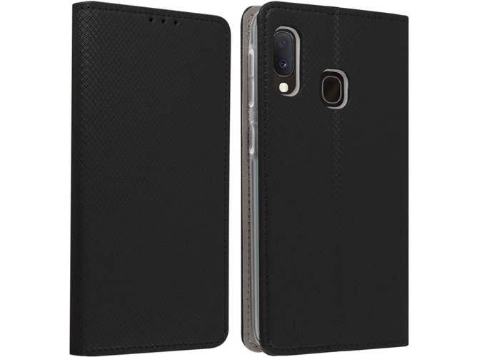 Funda Samsung Galaxy A20e AVIZAR Wallet Negro