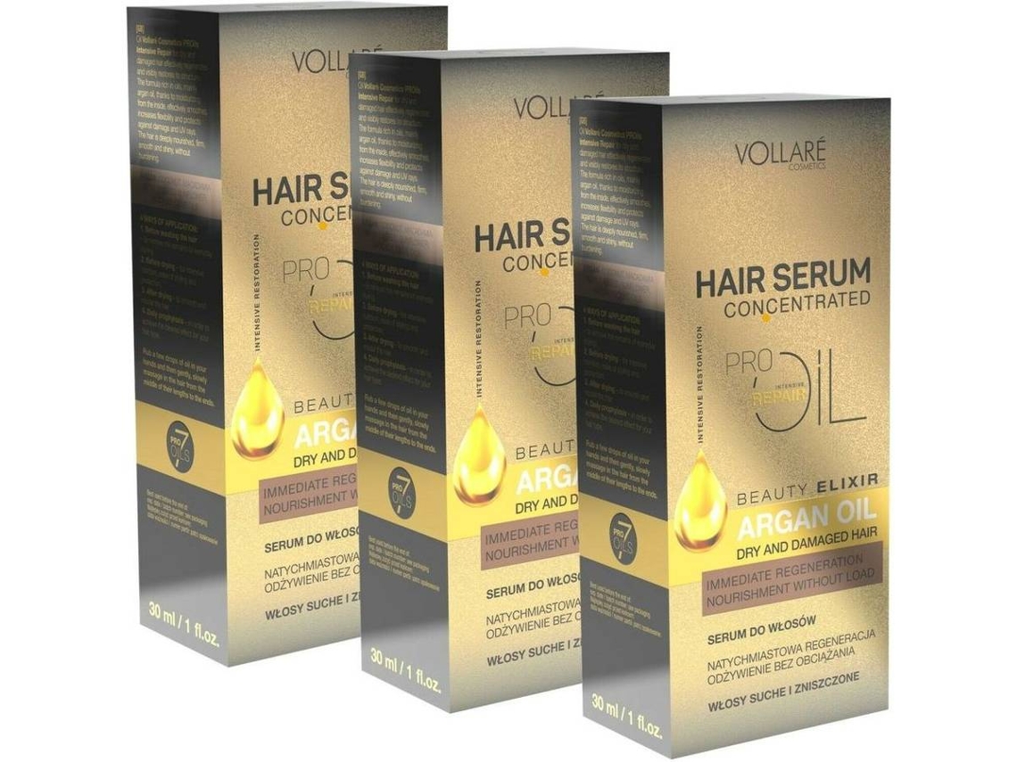 Sérun para el Pelo VOLLARE COSMETICS Oil Serum Repair (30ml)