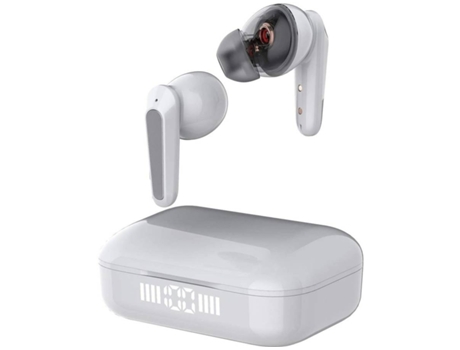 Auriculares Bluetooth inalámbricos verdaderos F100819 Micrófono interno con cancelación de ruido Blanco VEANXIN