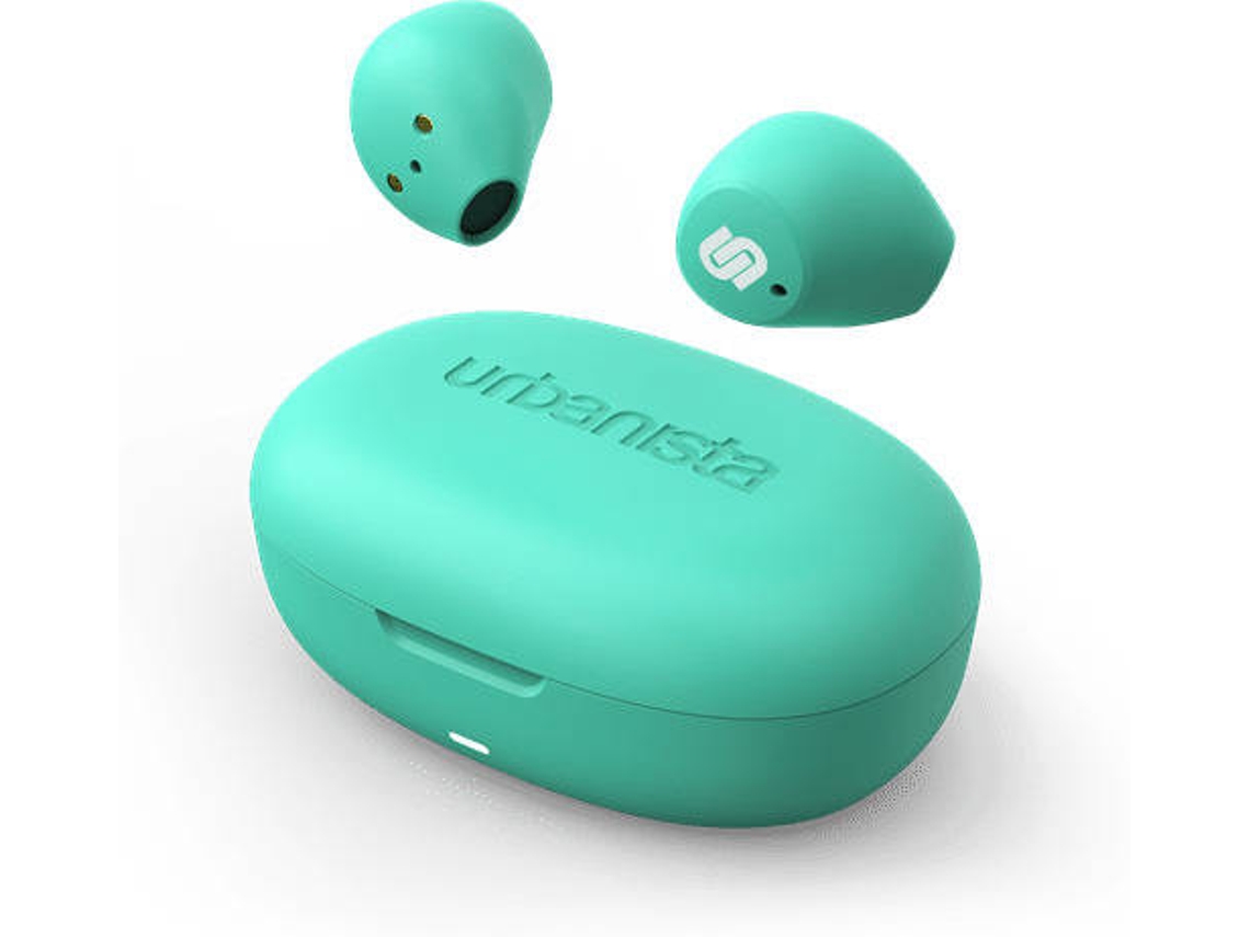 Auriculares Bluetooth True Wireless URBANISTA Lisbon (In Ear - Micrófono - Verde)