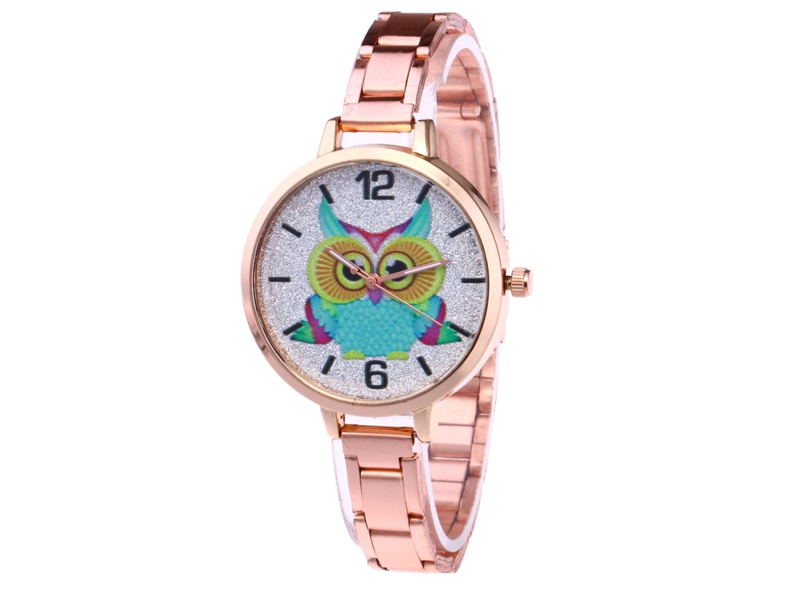 Reloj De Pulsera Unisex De Acero Con Brazalete De Acero, Movimiento De Cuarzo, Diseño En Oro Rosa, Zhoulianfa