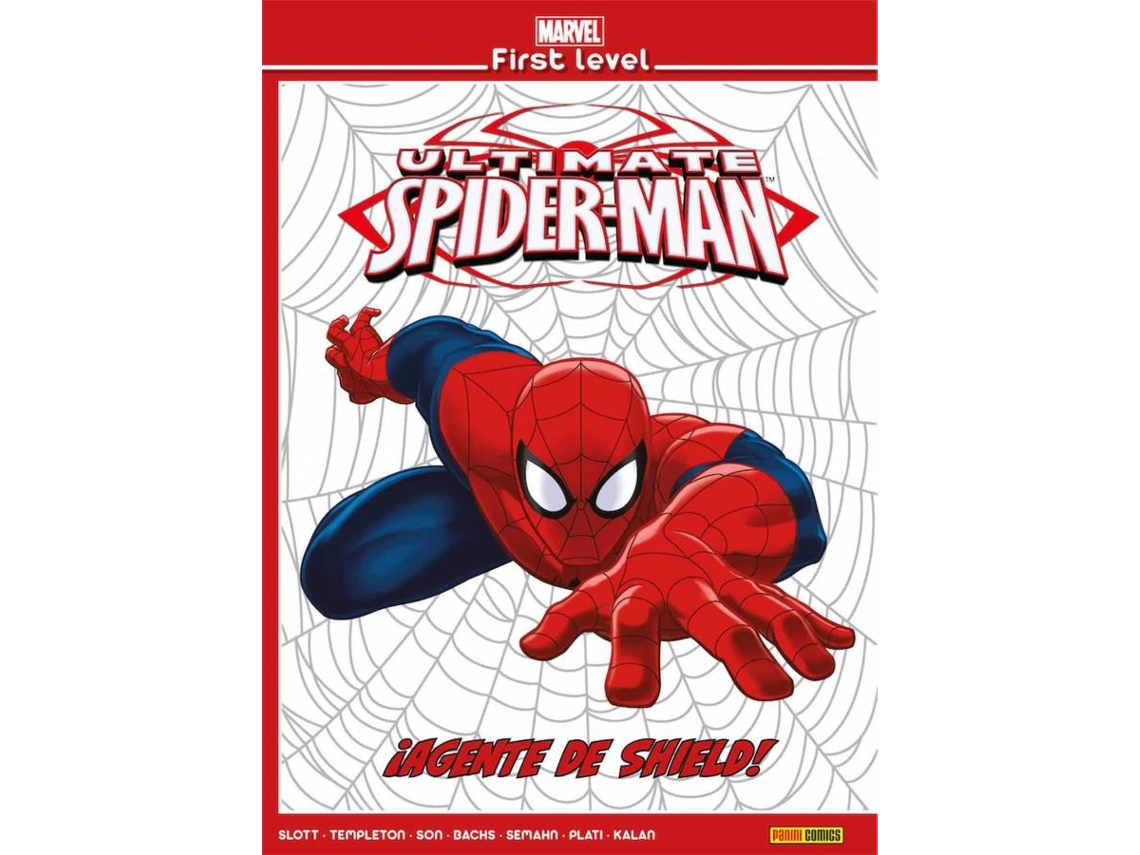 Libro Marvel First Level 04 Ultimate Spiderman ¡Agente De Shield! de Nuno Plati (Español)