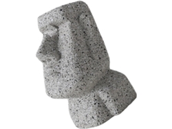Soporte Resina Gafas Forma Estatua Decoración Creativa Escritorio Ideal Guardar Exhibir Moai Sol Casa