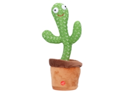 Brinquedo De Pelúcia De Cacto Elétrico Dançante Cantor Musical Educativo Para Crianças