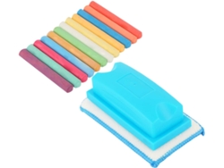 Borrador De Pizarra, Tiza Soluble En Agua, Kit De Limpieza Sin Polvo Para Profesores