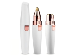 Dispositivo recargable e impermeable 2 en 1 para la depilación facial femenina: labios, nariz y rostro ZYBLSSBB