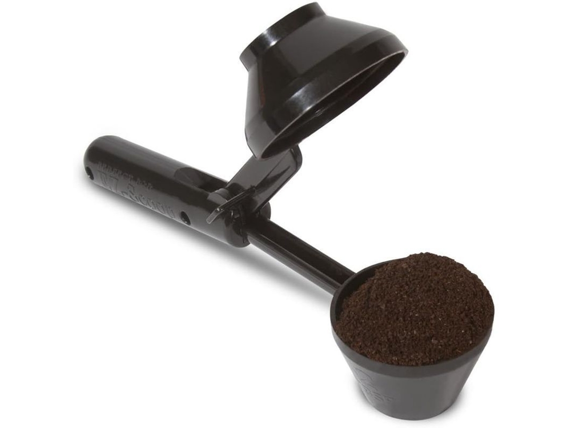 2026-46019-cuchara Y Embudo 2 En 1 Para Cápsulas Reutilizables De Café 2 Cucharadas Medidas Universal