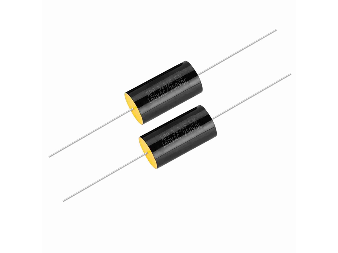 Condensador De Audio De 3,3 Μf Para Divisor De Frecuencia De Altavoces (2 Unidades)