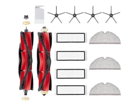Accesorio Aspiradoras Compatibilidad Universal 14 Piezas Set XIAOMI Roborock S5 S6 Pure S6 Maxv Negro