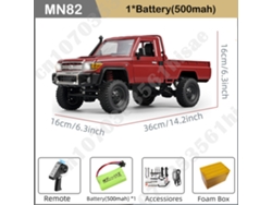 Coche RC LC79 estilo camioneta retro a escala 1/12, tracción 4x4, motor 280, 2,4 g, escala real, modelo realista para coleccionar y jugar. Aeuzwr