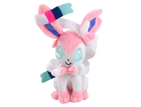 Peluche Pokémon Sylveon 20 Cm - Ufficiale, Morbido, Per Collezionisti E Bambini - Foto 2