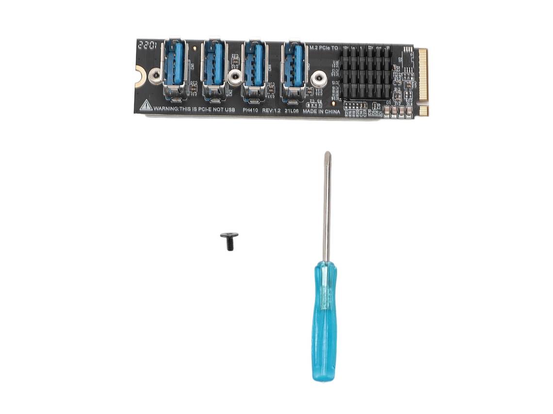 Vlrla-2026novotarjeta De Expansión M.2 Pcie A Pcie X1 De 4 Puertos