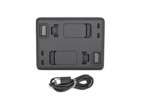 Para Insta360 ONE R 2380mAh Base de batería mejorada HUB de carga rápida para Insta 360 R Accesorio de cámara negro