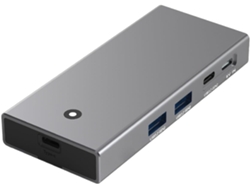 Estación De Acoplamiento De Aluminio Tipo C, 4k 60hz, Compatible Con Hdmi 2.0, Usb 10
