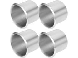 Portavasos Para Barco De Acero Inoxidable De 4 Piezas, Empotrado, Resistente A La Corrosión, Portavasos