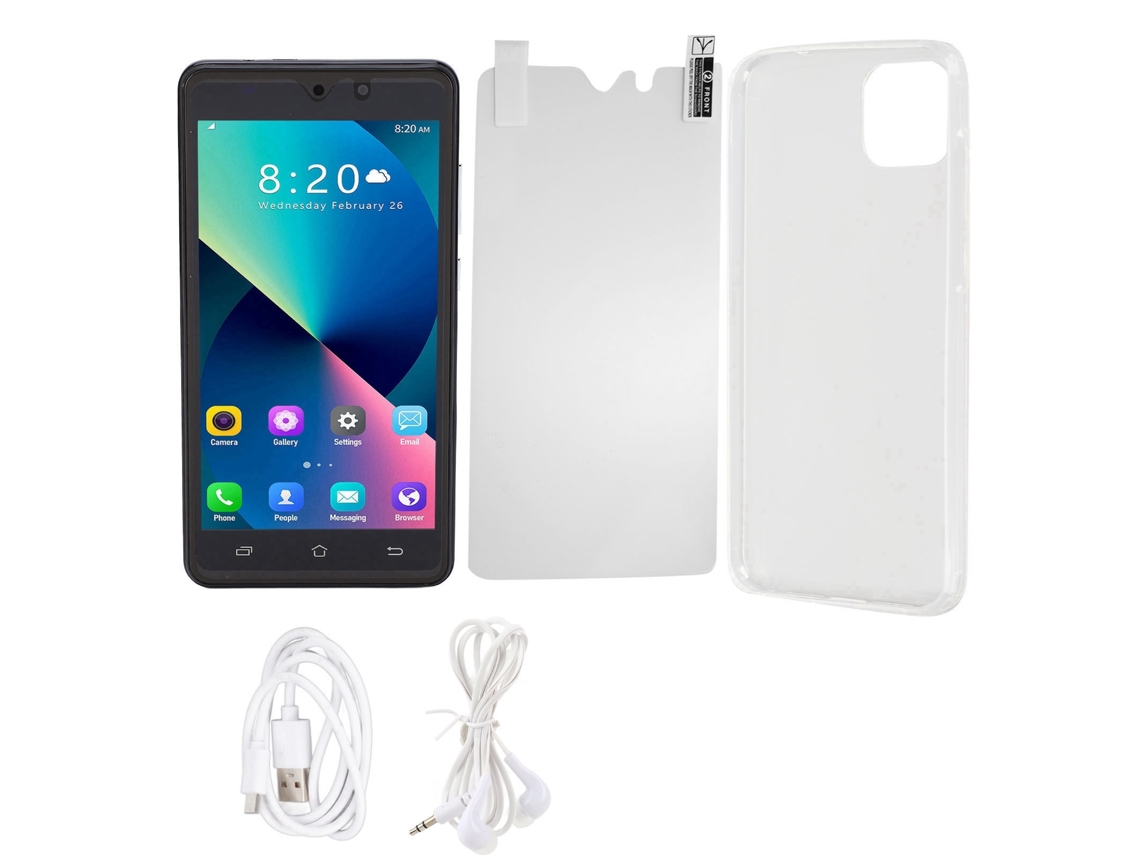 Smartphone Dual Sim 3g Pantalla Táctil Hd De 5,5 Pulgadas Batería De 3000 Mah 1 Gb De Ram 8 Gb De Rom Android 11
