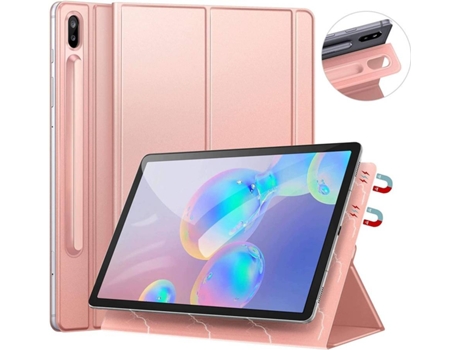 Carcasa Tablet Samsung Tab S6 Book Cover Rosa