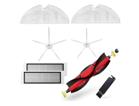 Para Roborock S5 Max accesorios cepillo principal desmontable, filtro lavable de Cepillo Lateral de silicona para S6 S50 S6 Maxv S4 E4