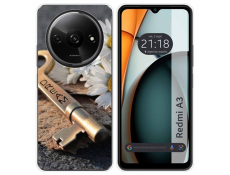 Funda para Xiaomi Redmi A3 TUMUNDOSMARTPHONE Silicona Multicolor