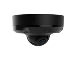 Cámara de seguridad IP Ajax Domecam 5MP 2.8mm CMOS de escaneo progresivo negra