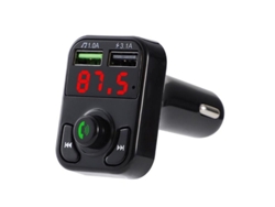 Transmisor FM Bluetooth Fwinl X3 Kit manos libres inalámbrico 5.0 Transmisor FM Reproductor MP3 Cargador rápido USB dual Digital