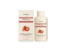 Crema corporal de fresa para una hidratación intensa.