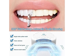 Cepillo de dientes eléctrico sónico GOKOCO totalmente automático de 360 ​​grados en forma de silicona con conexión USB R