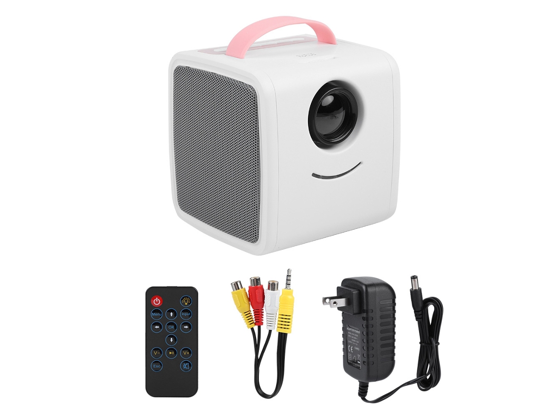 Proyector portátil HD para educación infantil