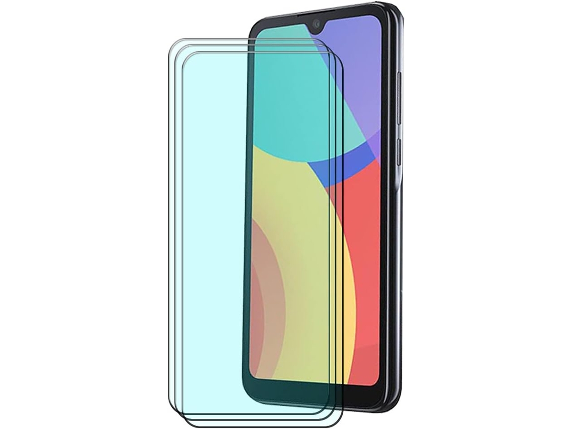 Conjunto de Protectores de Pantalla Hd Filme Proteção Dureza Protetor para Alcatel 1L Pro 2021 HONGWE. (3un)