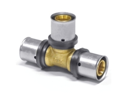 Tee de compresión de 16 mm x 2 para tuberías multicapa con certificación DVGW y fácil instalación Boni Shop