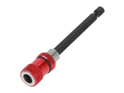 Suporte Para Broca Com Iman E Liberação Rápida 1/4'' Hexagonal, Extensão De Parafusadeira 100mm