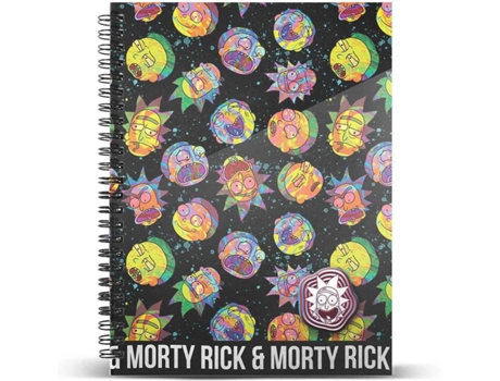 Cuaderno RICK AND MORTY Psycho (A4 - Cuadriculado)