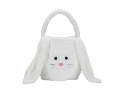 2026-cesta De Almacenamiento Conejo De Pascua De Peluche Grande Capacidad Portátil Para Hogar Fiesta Regalos Dulces