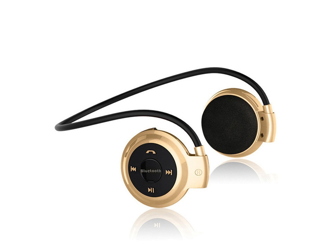 FONES DE OUVIDO ESTÉREO MDUG sem fio, microfone mãos livres, estilo colar e cancelamento de ruído