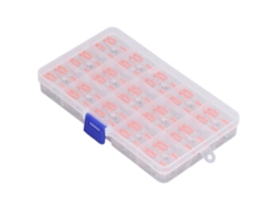2026-30pcs Conector De Cable De Empalme Rápido Transparente Pc Cobre Terminal Divisor Df-12
