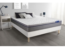Somier Actilatex Zen Multiláminas Zonas ACTISOM Espuma con memoria Blanco (200x200)
