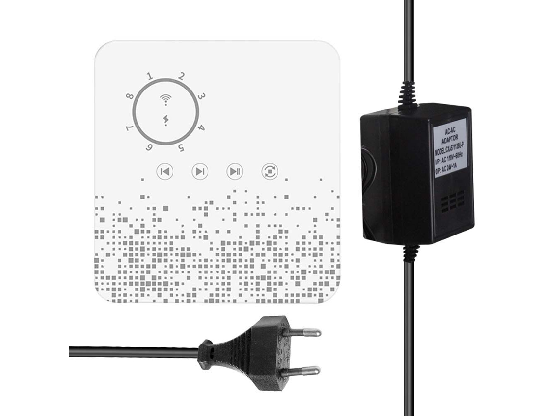Controlador De Riego Inteligente Wifi Tuya Con 8 Zonas, Temporizador De Riego Con Detección De Condiciones Climáticas.