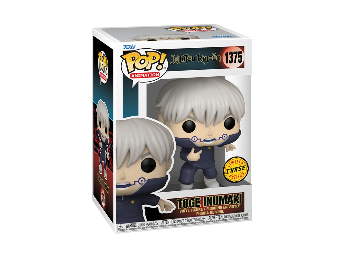Figura FUNKO Pop Animation: Jujutsu Kaisen Season 2 - Toge Inumaki (Posible Chase)