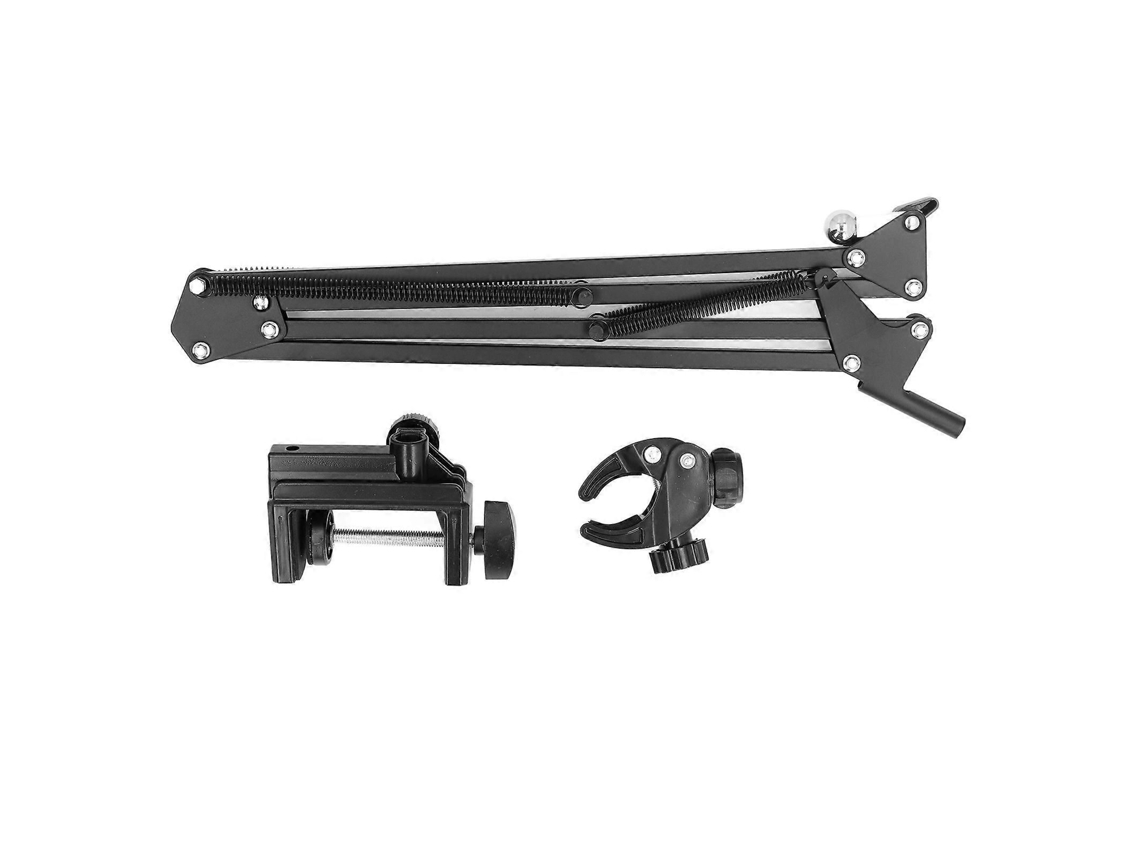 Suporte Para Secador De Cabelo Com Fixação Por Grampo, Ajustável, Em Aço Inoxidável, Para Bancada.